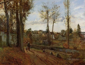 Louveciennes 1871 Camille Pissarro paisaje Pinturas al óleo